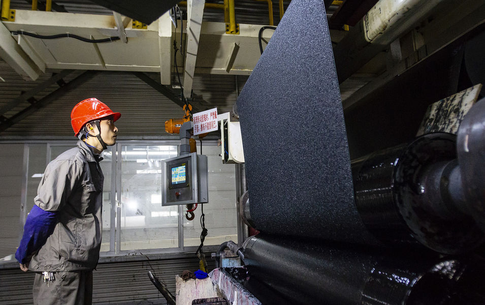 WEEM Abrasives linea di produzione del fabbricante