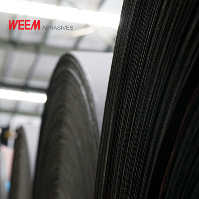 Materiale grezzo di poliestere di tessuto di carburo di silicio JUMBO ROLL / SIC Y-TECH ABRASIVE, 1400mm di larghezza